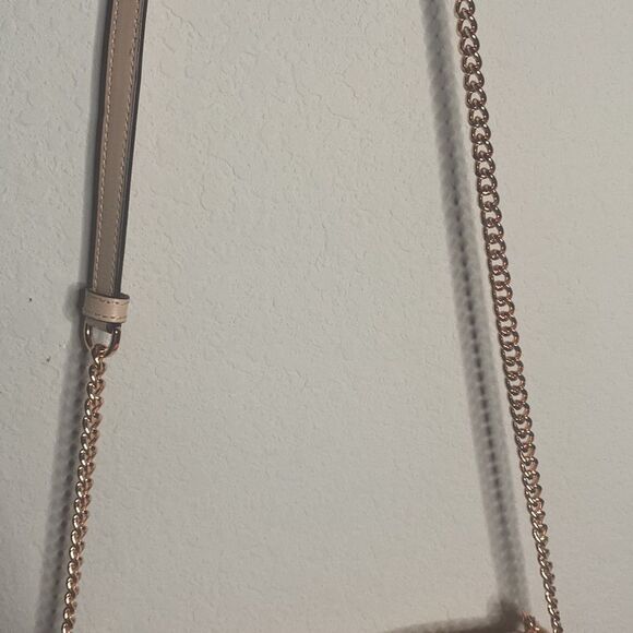 DKNY Pink crossbody with rose gold chain adjustable strap Women’s Purse Handbag - Picture 5 of 9